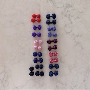 Silk knot cufflinks